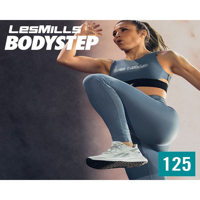 Hot Sale LesMills Q4 2021 Routines BODY STEP 125 releases New Release DVD, CD & Notes